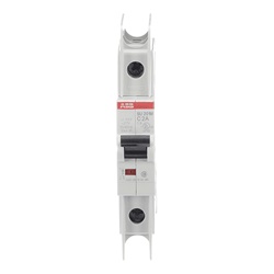 Interruttore Automatico Miniatura SU201M-C2 1P 2A C 230V 11.2kA uso civile e industriale