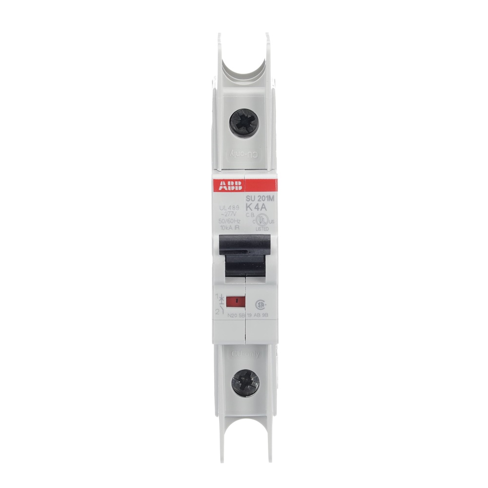 Interruttore Automatico Miniatura SU201M-K4 1P 4A K-Char 230V AC 11.2kA UL489