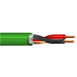 CAVO ITC 1X2X0,80 LSZH VERDE BOB.1000 B2CA-S