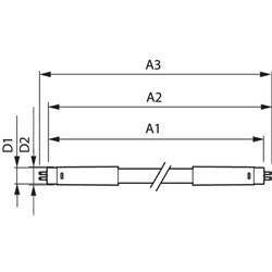 MAS LEDTUBE HF 1500MM HE 20W 830 T5