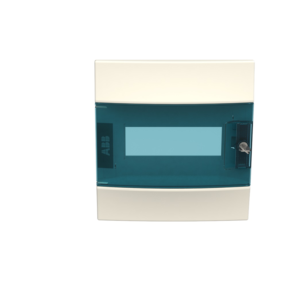 Porta trasparente incasso MISTRAL41F 8 moduli IP41 per quadro elettrico