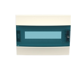 Porta trasparente incasso MISTRAL41F 12 moduli IP41 per quadro elettrico