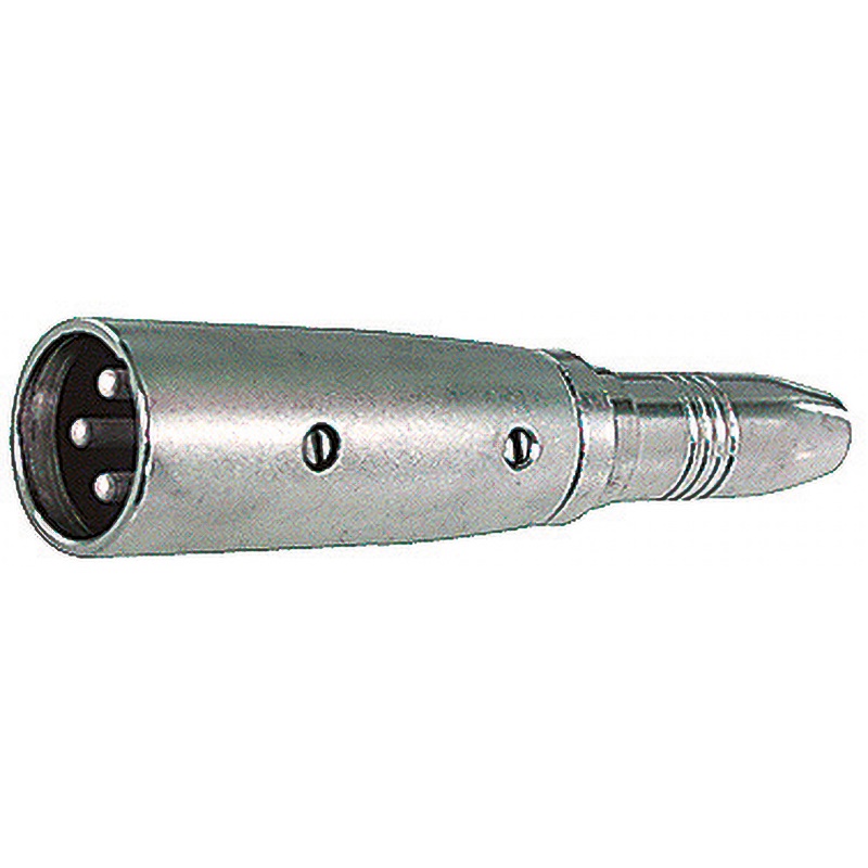 Adattatore professionale 6,3 mm mono spina Cannon 3 poli per impianti elettrici affidabili e compatti