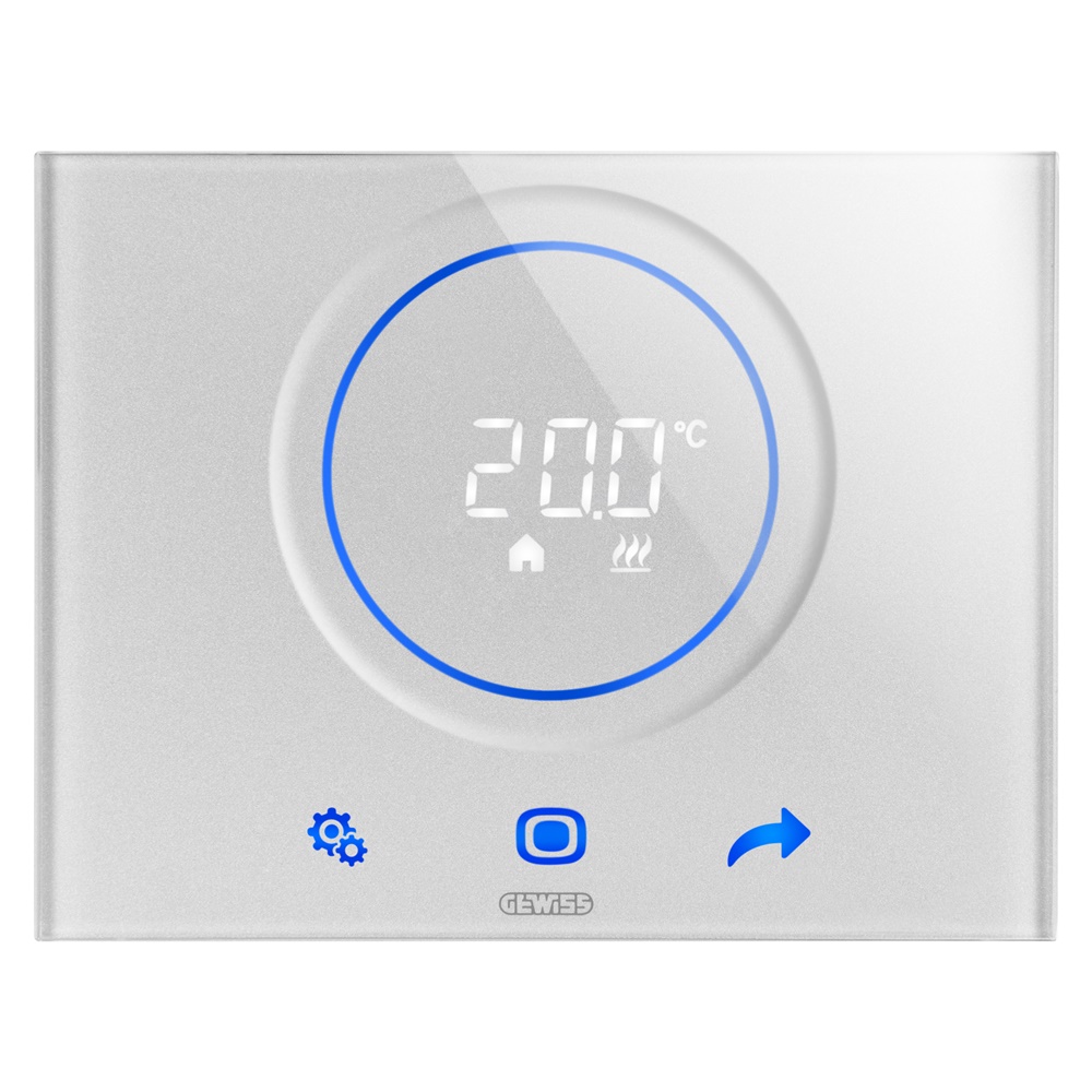 TERMOSTATO THERMO ICE WI-FI - DA PARETE - TITANIO - CHORUSMART