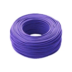Cavo per sistemi antincendio viola  PH120 2x1,5mm², matassa 100m, EN50575:2016