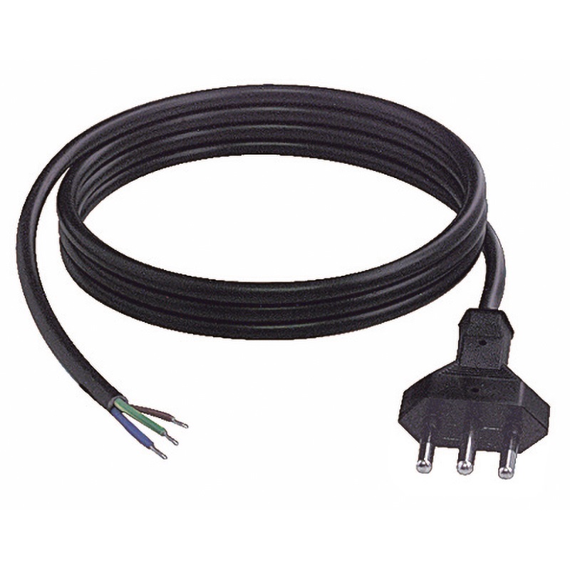 Cavo alimentazione 3 fili 0,75 mm² 1,5 m alta qualità per impianti domestici e industriali