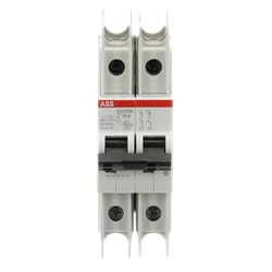 Interruttore Automatico Miniatura SU202M 2 Poli 15A Curva Z 400V AC 11,2kA