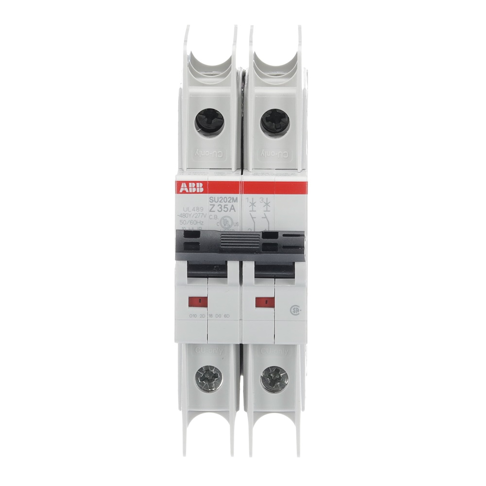 Interruttore automatico miniatura SU202M 2 poli 35A curva Z 400V AC 11,2kA
