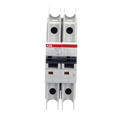 Interruttore Automatico Miniatura SU202M Z-Char 2P 8A 400V AC 11.2kA UL489