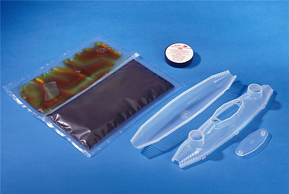 Kit giunzione resina 3M Scotchcast isolamento sigillatura cavi fino 5 kV uso elettrico