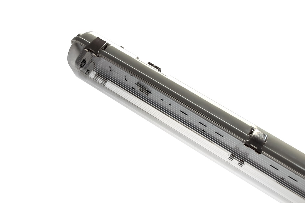 Plafoniera stagna 120 cm 2x36W cablata per tubo LED
