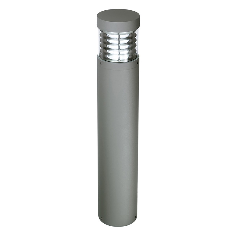 Paletto LED da esterno 15W IP65 alluminio pressofuso diffusore frangiluce giunti IP68 giardino vialetti