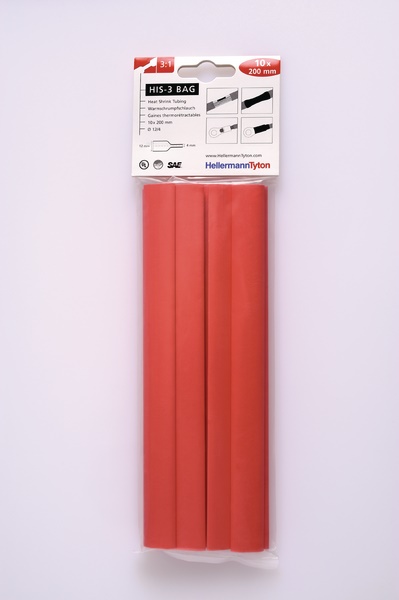 Termorestringente 3:1 poliolefina flessibile isolamento protezione cavi cablaggi sacchetto 10 pezzi