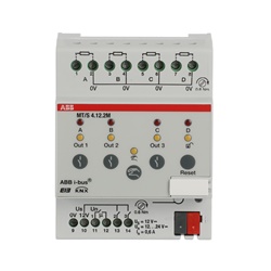 Terminale sicurezza MT/S4.12.2M 4 ingressi monitoraggio sensori per KNX ABB