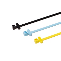 Fascetta RFID 4,6x200 mm giallo LF 125kHz per identificazione e tracciamento prodotti