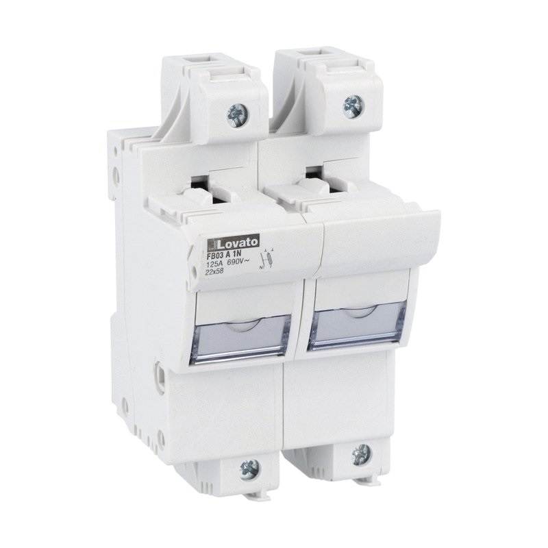 PORTAFUSIBILI SEZIONABILI 1P+N 22X58