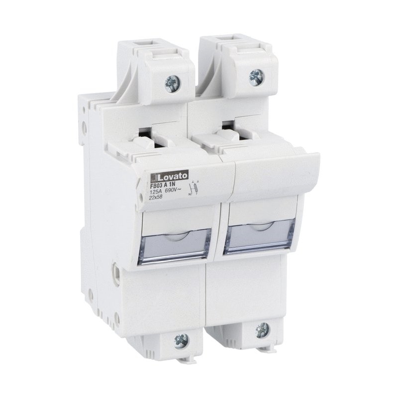PORTAFUSIBILI SEZIONABILI 1P+N 22X58
