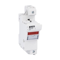 Portafusibili sezionatore 1 polo 22x58mm 125A 690VAC con indicatore luminoso per uso industriale