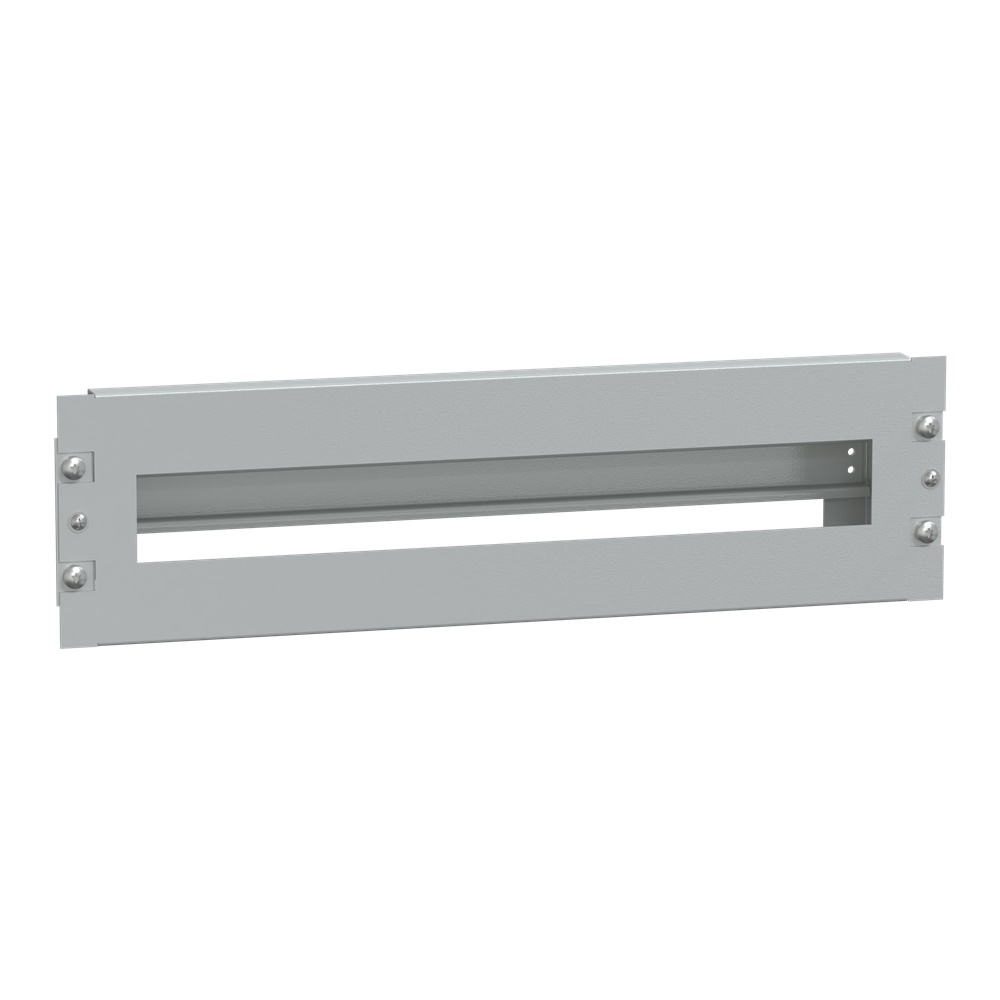 Pannello forato 22 moduli 3U piastra frontale 19 con guida DIN acciaio per rack 19