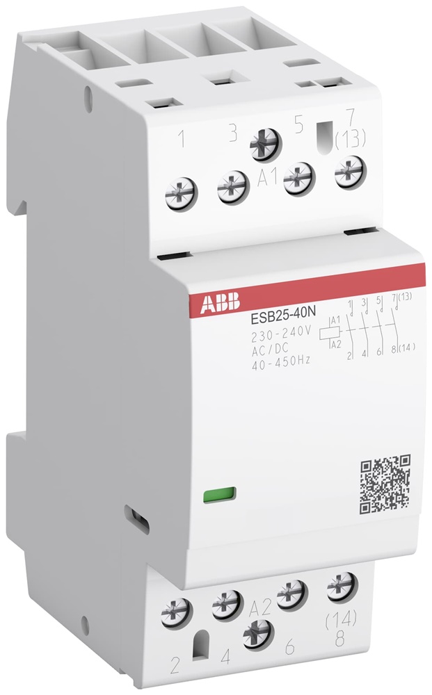 Contattore installazione ESB25-22N-06 25A 2NO 2NC 230-240V uso domestico industriale