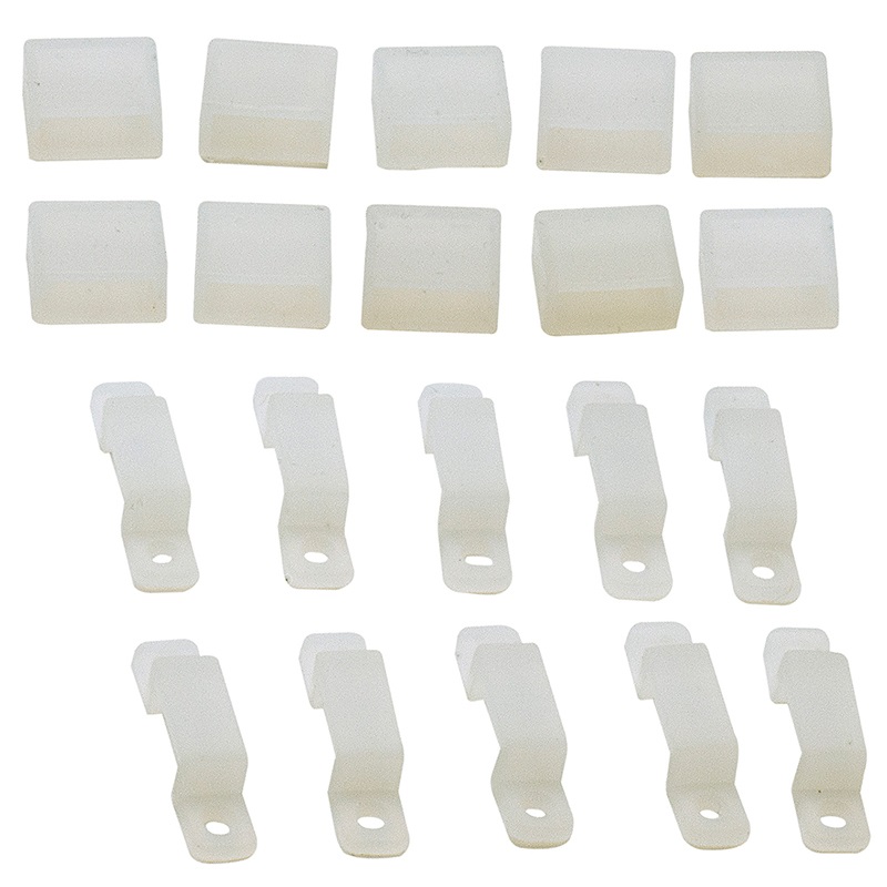 KIT CHIUSURA STRIPLED IP65 14MM PROTEZIONE POLVERE UMIDITÀ SISTEMI ELETTRICI