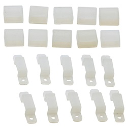 KIT CHIUSURA STRIPLED IP65 14MM PROTEZIONE POLVERE UMIDITÀ SISTEMI ELETTRICI