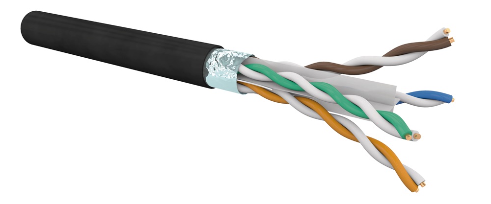 CAT6 F/UTP PE UV resistant cable (drum 500 m)