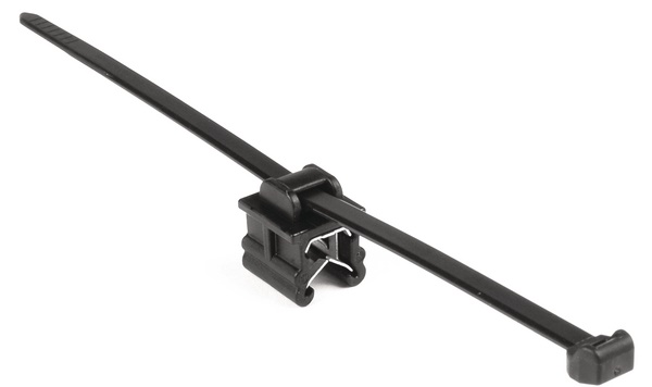 Fascetta fissaggio bordo lamiera preassemblata EdgeClip T50ROSE per spessore 1-3 mm uso industriale e automotive