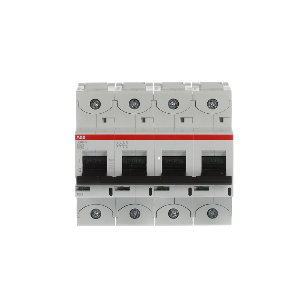 Interruttore di manovra DC 4 poli 32A 1500VDC alta prestazione S804PV-SD32