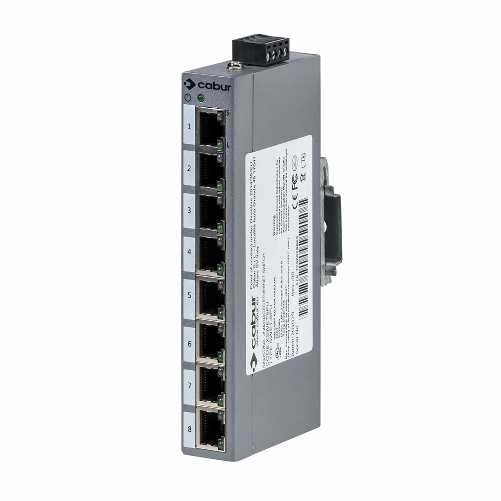 SWET-8PU       SWITCH ETHERNET 8 PO