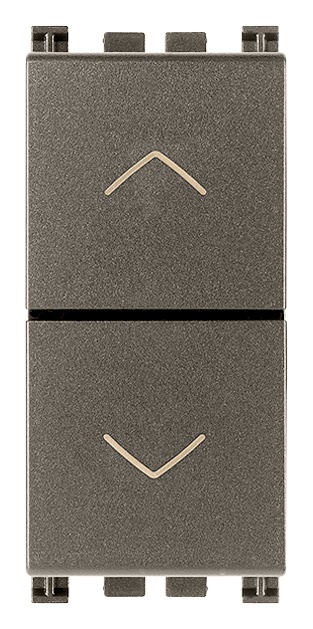 Pulsanti interbloccati NO+NO 10A 250V metal con frecce direzionali per comando industriale