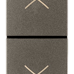 Pulsanti interbloccati NO+NO 10A 250V metal con frecce direzionali per comando industriale