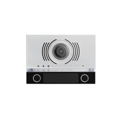 Alpha, frontalino per VPE (audio e video) con 2 pulsanti e DDA