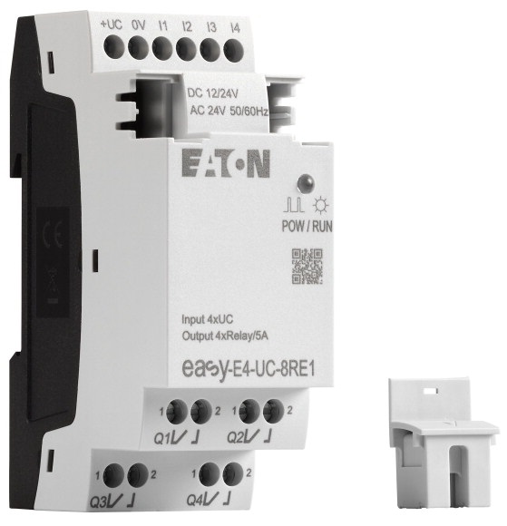 PLC 4DI 4DO AC/DC compatto versatile