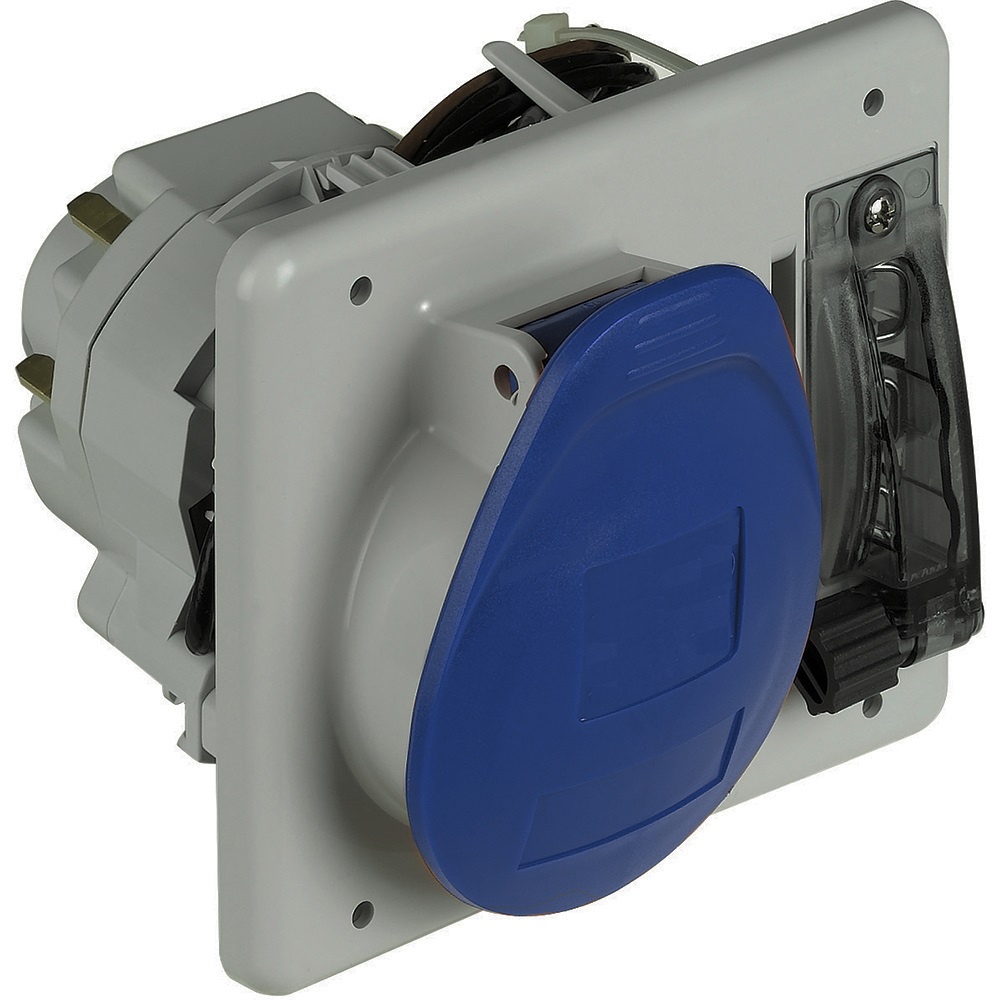 PRESA INTERB SUPERCOMPATTA IP55 2P+