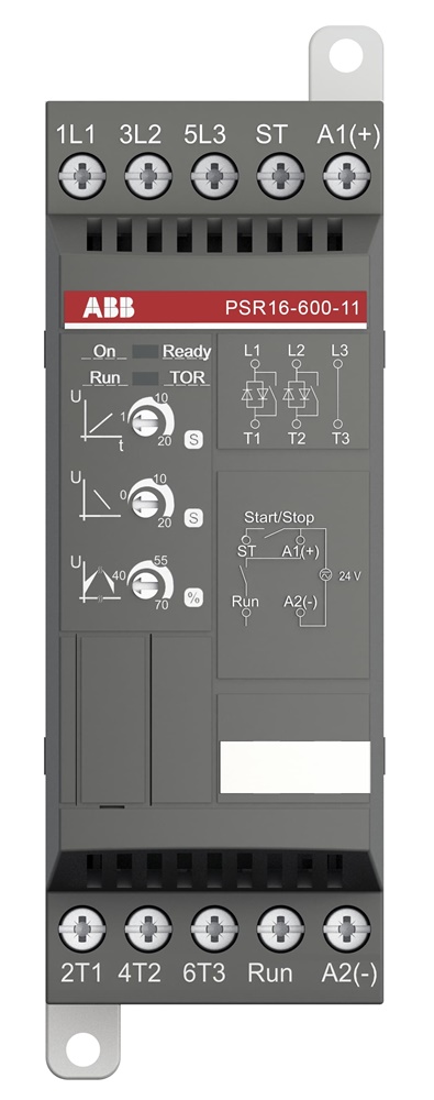 Avviatore graduale PSR16-600-11 16A 208-600V AC controllo motori industriali pompe ventilatori compressori