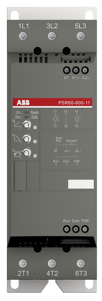 Softstarter PSR60-600-11 60A 208-600V Avviatore graduale per motori trifase industriali pompe ventilatori compressori
