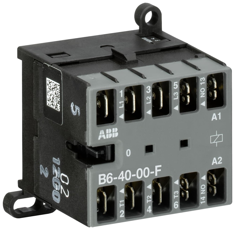 Mini Contactor B6 220-240V AC 4 NO 0 NC Flat-Pin Connessioni uso residenziale e industriale