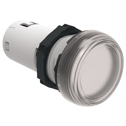 INDIC.LUM.MONOBL.TRASPARENTE LED 24V