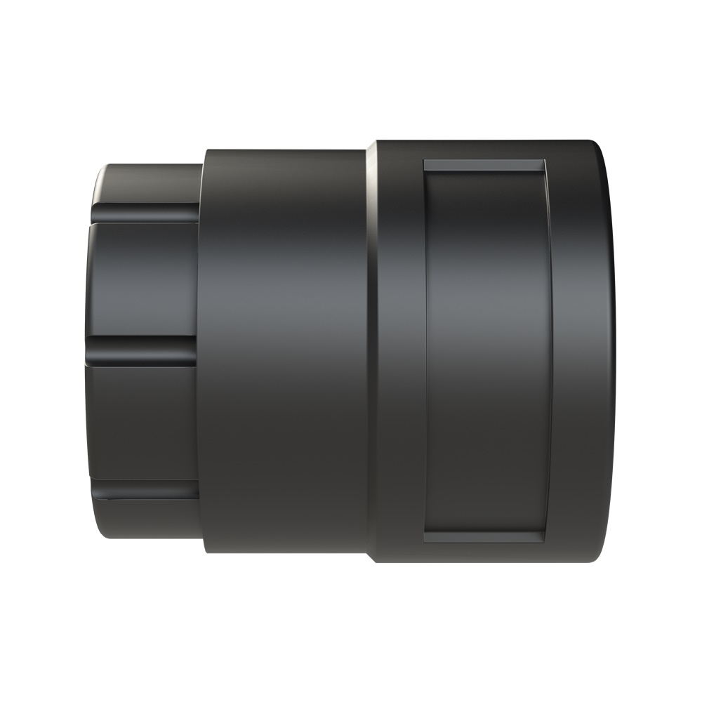 Raccolta femmina DN29 filettatura M32 PA6 nero IP66 per impianti elettrici industriali