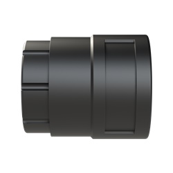 Raccolta femmina DN29 filettatura M32 PA6 nero IP66 per impianti elettrici industriali