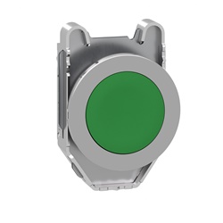 Testa pulsante verde filopannello