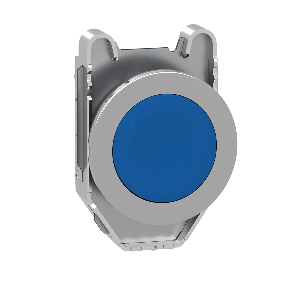 Testa pulsante blu filopannello