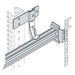 KIT GUIDA DIN PER TELAIO RACK 19 25