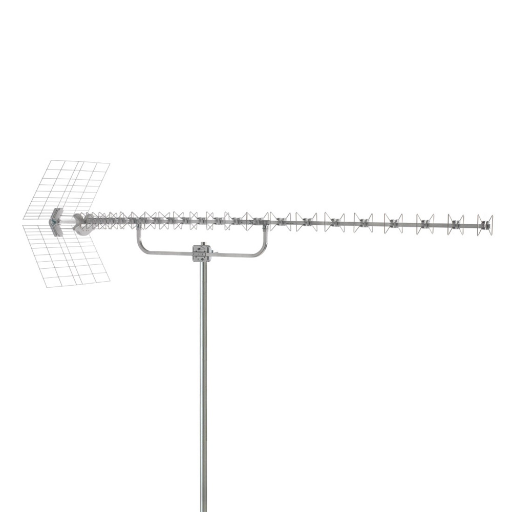 Antenna UHF 22 elementi con filtro 4G LTE per uso residenziale