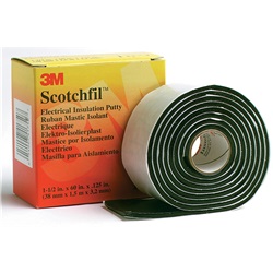 Scotchfil™ Nastro per isolamento e sigillature autoagglomerante 38mm x 1,5m