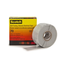 Nastro isolante gomma siliconica autosaldante Scotch® 70 25 mm x 9,1 m protezione cavi alta tensione