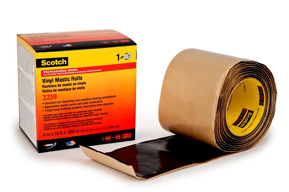 Scotch™ 2210 Nastro per isolamento e sigillature autoagglomerante 102mm x 3m