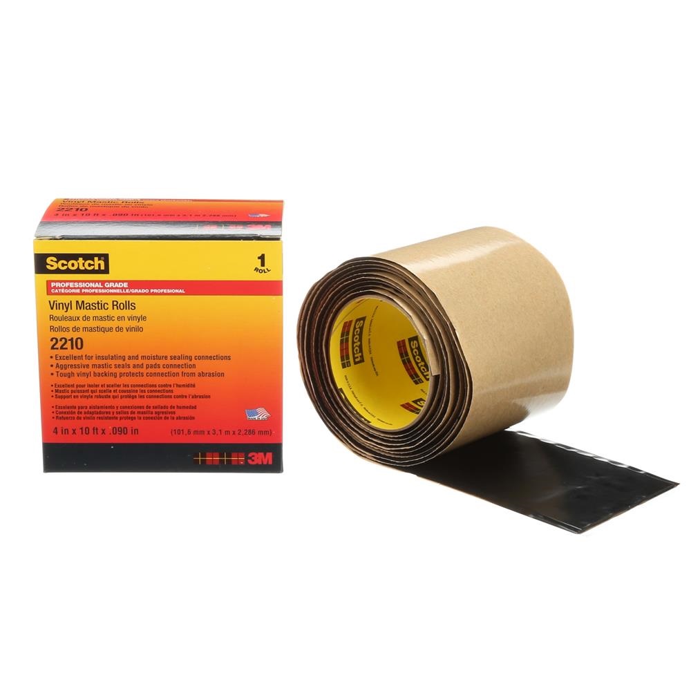 Scotch™ 2210 Nastro per isolamento e sigillature autoagglomerante 102mm x 3m