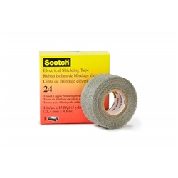 Nastro schermatura elettrica rame stagnato 25 mm x 4,6 m per messa a terra e protezione cablaggio professionale